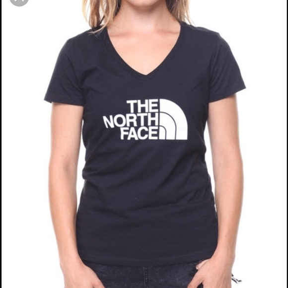 north face v neck t shirt